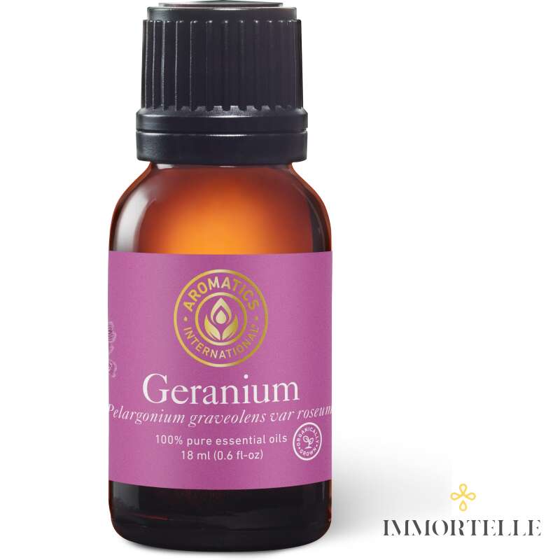 Aceite Esencial Geranio Rosa Aromatics International Argentina